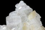 Zoned Apophyllite Crystals With Stilbite - India #91333-2